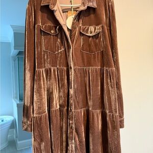 Velvet Mauve Women's Dress